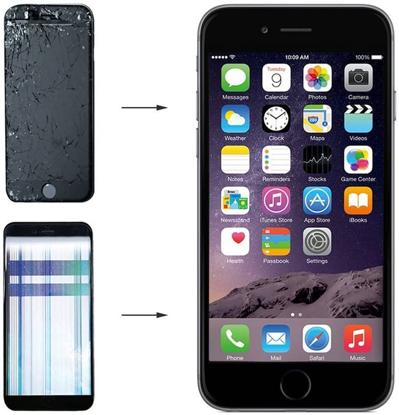 For Iphone 6 Plus Screen Replacement 5 5 Inch Retian Lcd Touch Screen Digitizer Fram Assembly Full Set With Tools Instructions Hyranger Business Co Limited